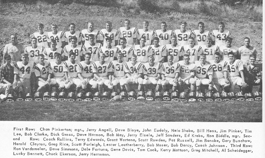 1964 varsity football team 